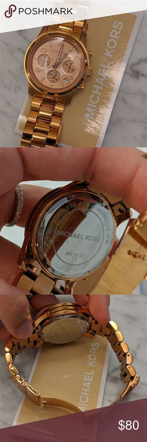 michael kors 5128|michael kors rose gold dial.